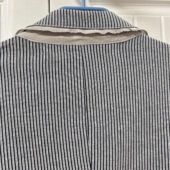 Vintage 90’s Marithe Francois Girbaud Striped Blazer - Picture 2 of 11
